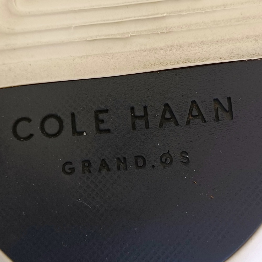 Cole Haan GrandSport Journey Black Leather Sneakers Mens 11.5 C30755 White Sole - Picture 4 of 8